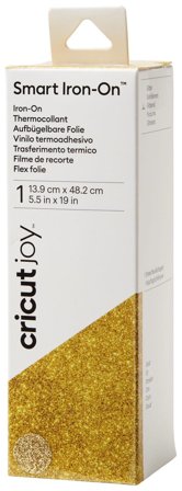 CRICUT Joy Smart Iron-On 14x48cm (Glitter Gold)