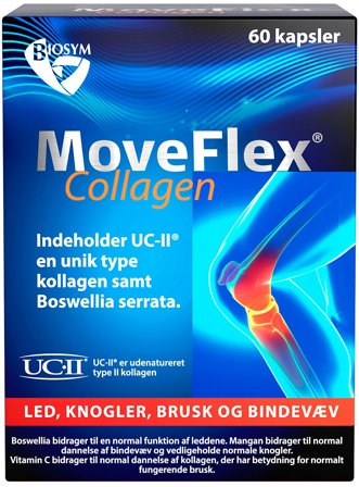 Biosym MoveFlex Collagen 60 kaps, Helse & Madvarer, Kollagen, Kollagenpiller