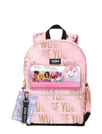 WOW Generation Wow Generation, Backpack W/Patches, 40 X 30 Cm - Multi/patterned - ONE SIZE