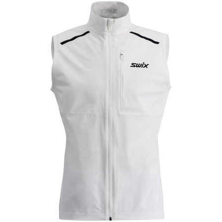 Swix Pace Wind Vest M Bright white