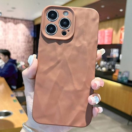 Wrinkles TPU-telefonfodral för iPhone 12 Pro Max