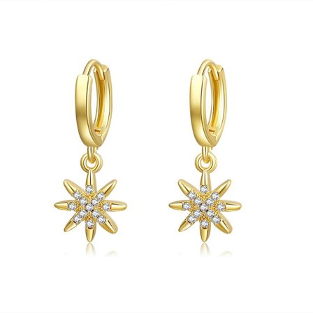 Pienet rengaskorvakorut 14K kullatut hypoallergeeniset minimalistiset Ea