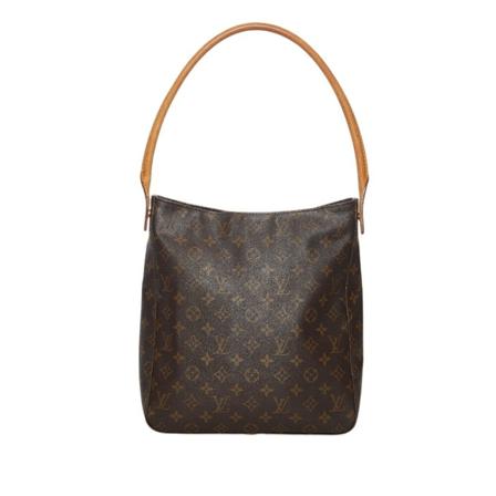 Louis Vuitton Vintage, Pre-owned Monogram Looping GM Bruin, Dames, Maat:ONE Size