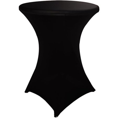 Svart bordsduk - fläckbeständig - cocktailbordsduk - lämplig för fester, barer, bröllop, födelsedagar, banketter - 60*110 cm