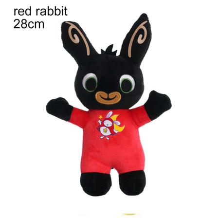 15-37 Cm Bing Plyschleksak Bunny Rabbit Doll 28cmred Kanin Röd