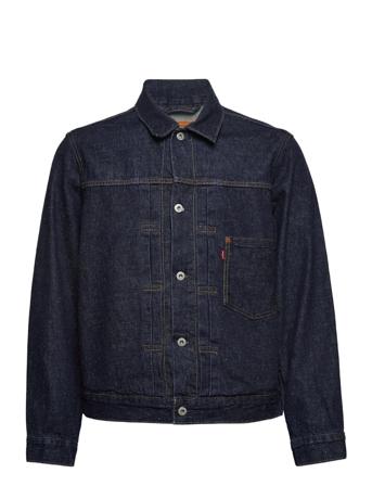Type I Trucker Z1298 Dark Indi Dongerijakke Denimjakke Blå LEVI ́S Men