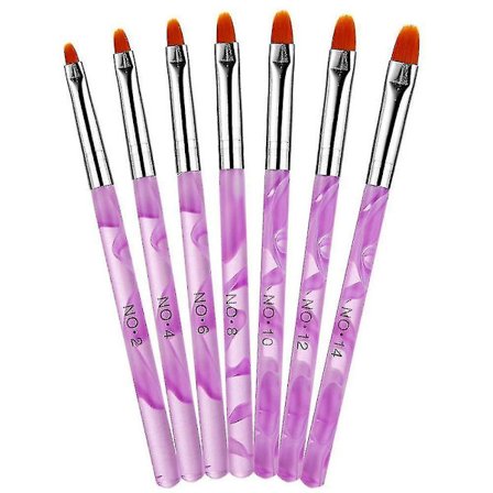 Pensel Nail Set Dotting Tools Detaljpennor för DIY Nail Art