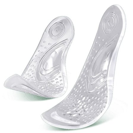Gel-stödinlägg för hålfötter