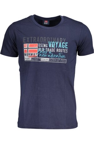 Norway 1963 T-shirt Maniche Corte Uomo Blu