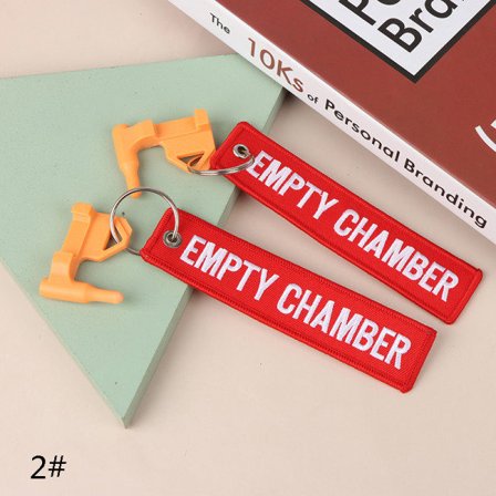 Glad*Taktisk kammer sikkerhetsflagg inkluderer innebygd flatt hodeverktøy 2#