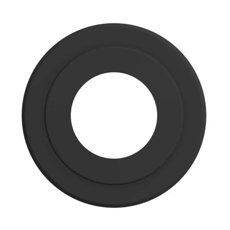 Rosone coprimuro diam. 100 mm per scarico fumi stufa a pellet e caldaia a pellet