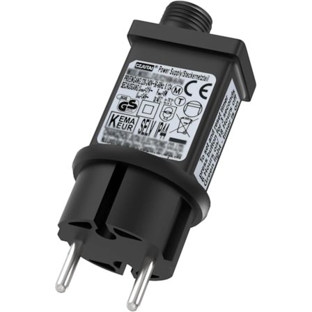 Transformer-stik til julelys, 31V LED strømforsyning med timer, hukommelse, 8 modes, IP44 vandtæt strømforsyningsstyring til juletræ