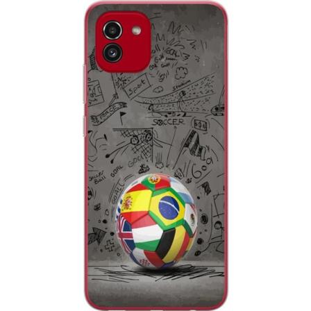 Samsung Galaxy A03 Kuori / Matkapuhelimen kuori - Fotboll Vär
