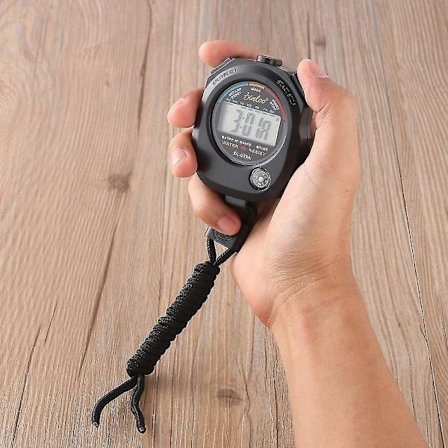 Vandafvisende Digital LCD Stopur Timer Tæller Sport