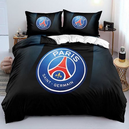 Sengesæt Dynebetræk Børstet Stof Digitaltryk Polyester Bomuld