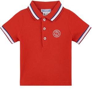 Jacadi Red Logo Polo Shirt 18 Months - Tops - 18 months - Red