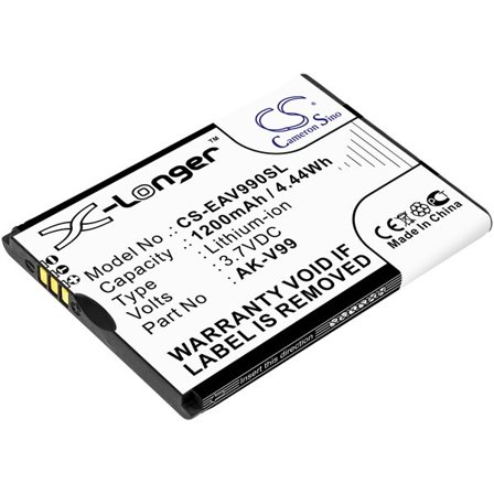 Batteri for SmartPhone, mobil for Emporia Select, V99, Basic V26