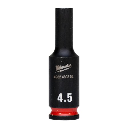 Milwaukee 4932480252 Kraftpipe 1/4", SHOCKWAVE, dybde 4,5 mm, Håndverktøy