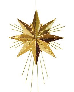 Metalstjerne Mini Luxe