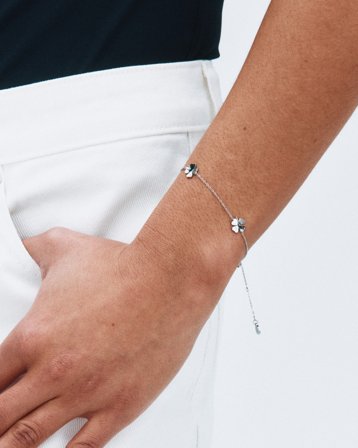 Edblad Lucky Bracelet Mini Sølvfarget Smykker Jente - Kids Brand Store