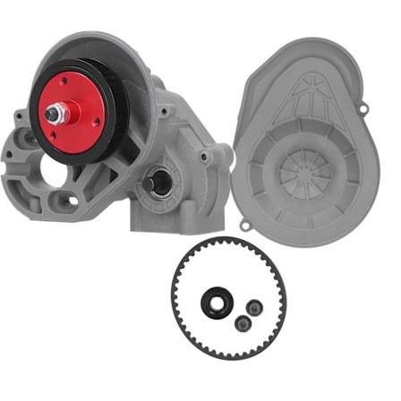 Täydellinen Vaihteisto Laatikko Vaihteilla Axial SCX10 II 90046/90047 RC Autolle Harmaa