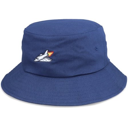 Abducted - Blue - bucket - Hat - Spacecraft Navy Bucket - Hatstore