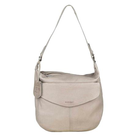 Burkely Skuldertaske Just Jackie Hobo Grå, Dame Skuldertasker, Størrelse: ONE Size