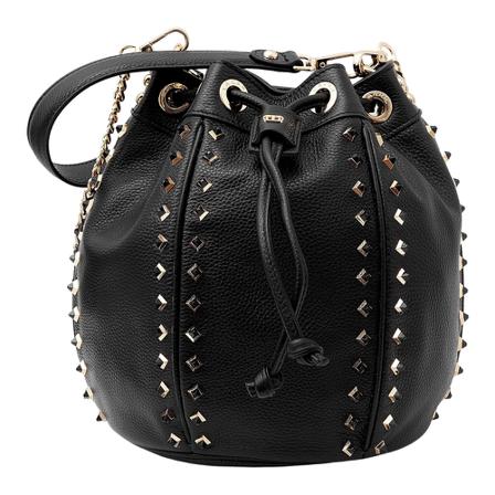 La Carrie Bucket Tas , Zwart , Dames , Maat: ONE Size Schoudertassen