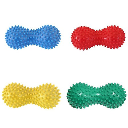 Peanøtt Spiky Massasjeballer Triggerpunkt Fot Rulle Lette Smerter Muskelavslapping