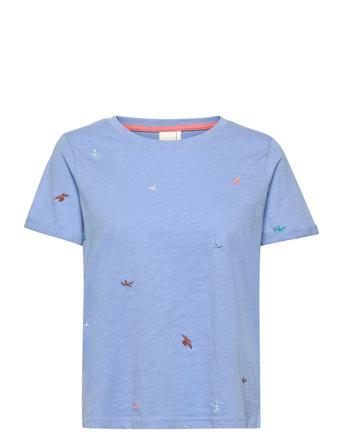 Nudiors Tee Blue Nümph