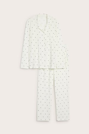 Kappahl | Pyjama | Luonnonvalkoinen