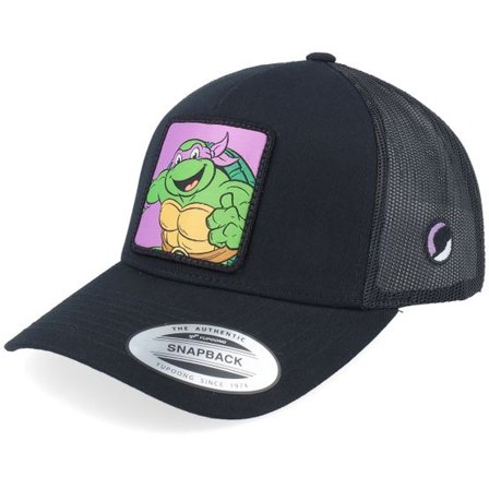 TMNT - Svart trucker Keps - Donatello Box Black A-Frame Trucker @ Hatstore