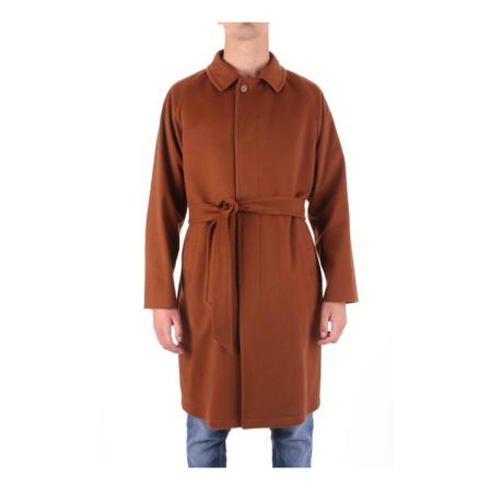 Tagliatore Belted Coats Brun, Herre Frakker