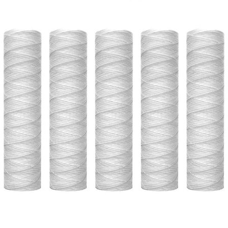 Stränglindad Sedimentvattenfilter för Hela Huset, Universal för De Flesta 10 Tums Enheter