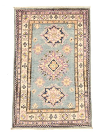 Kazak Fine Rug Oriental Brown/Beige (Wool, Afghanistan)