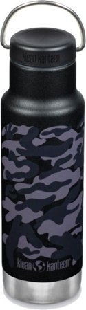 Klean Kanteen Insulated Classic Narrow 355 ml (w/Loop Cap) Black Camo - Termos
