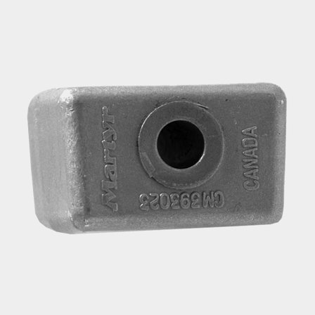 Anod, Evinrude Johnson OMC, Aluminium