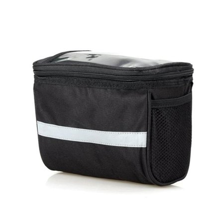 Elektrisk Cykelväska Batteribil Förvaring Förvaringsväska Framficka Mobiltelefon Kylväska 21.5x16.5x13.5cm