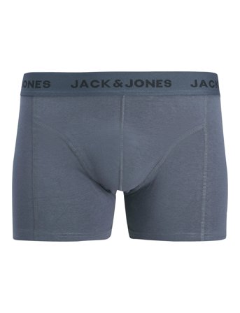 Jack & Jones Jacjeremiah Solid Trunks 3 Pack - Grey - XL