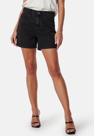 ONLY-Onlvega HW Mom Dnm Shorts-XS