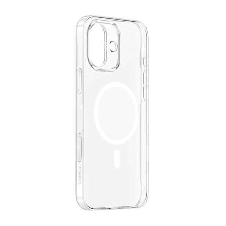 Baseus iP16 TouchButton Magnetic Phone Case (gennemsigtig)