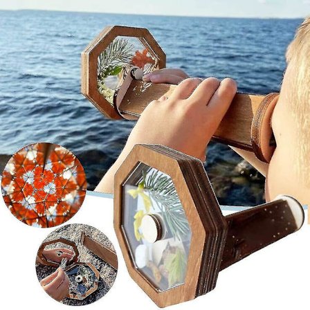 Diy Kaleidoskop Kit(10*10*22cm), 2022 Kaleidoskop Ma Kit Roterende Kaleidoskop Leke Kaleidoskop