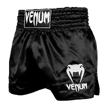 Venum Classic Muay Thai Shorts Svart/Hvit