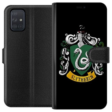 Yhteensopiva Lompakkokotelo Samsung Galaxy A71 Harry Potter - Slytherin