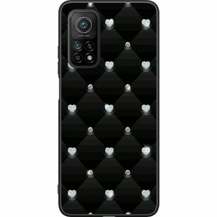 Xiaomi Mi 10t 5g Svart Skal Bling Heart