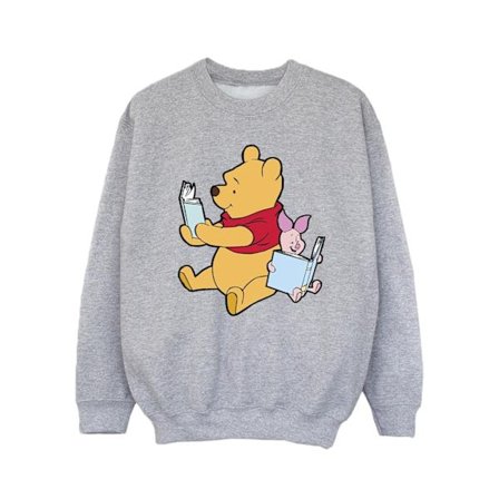 Nalle Puh Flickor Läströja 12-13 År Sportgrå