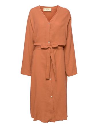 Cosy Dress Dresses Shirt Dresses Orange A Part Of The Art
