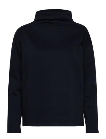 Kajamy Sweat Pullover Turtleneck Polotröja Navy Kaffe