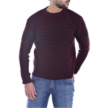 Goldenim paris, Pull cotelé Rood, Heren, Maat:M