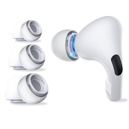 3-Pack Örontips Apple Airpods Pro 1/2 - Vit